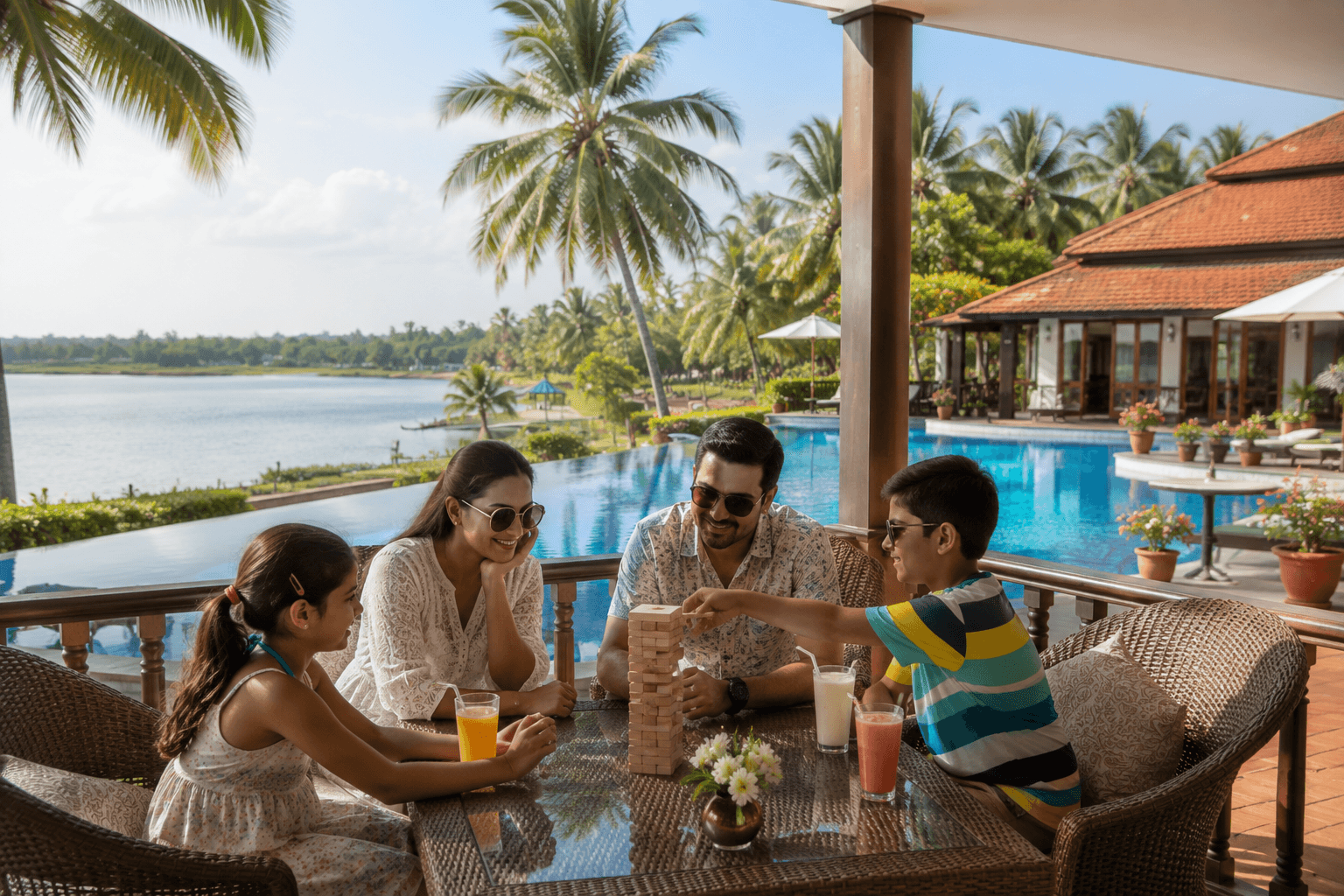 For Relaxed Family Resort Days