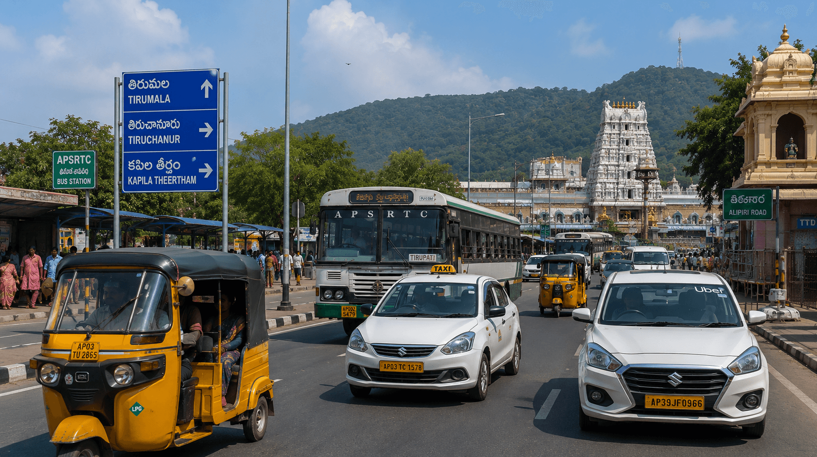 Getting Around Tirupati