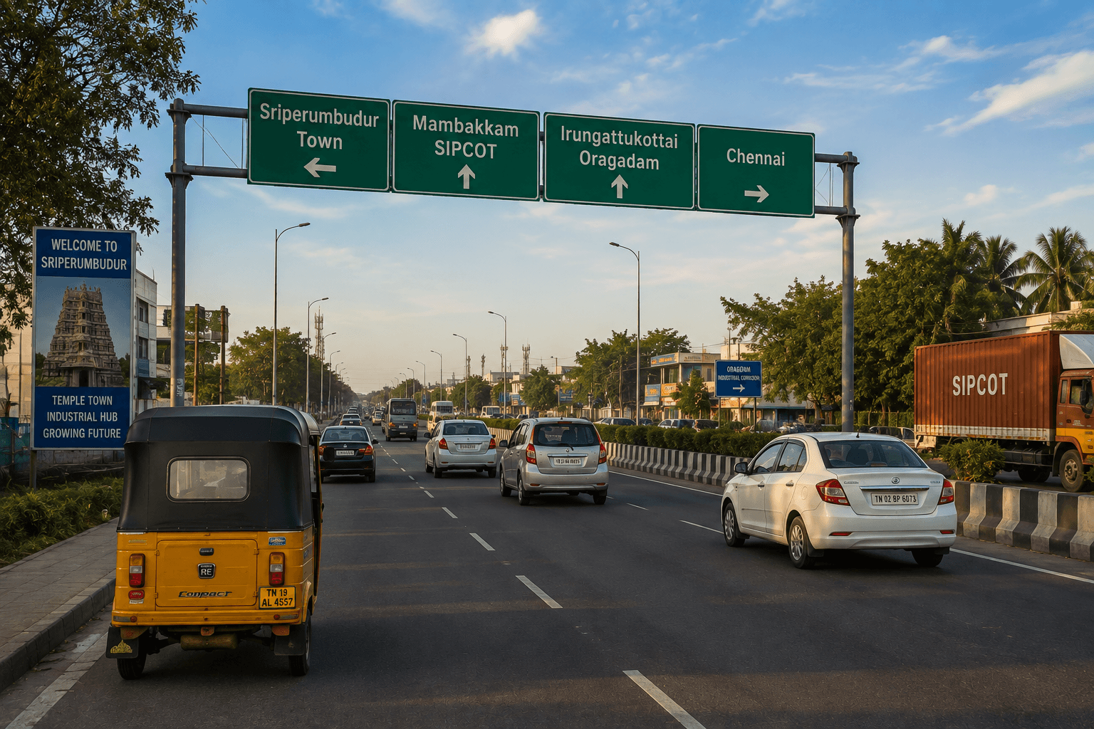 Getting Around Sriperumbudur