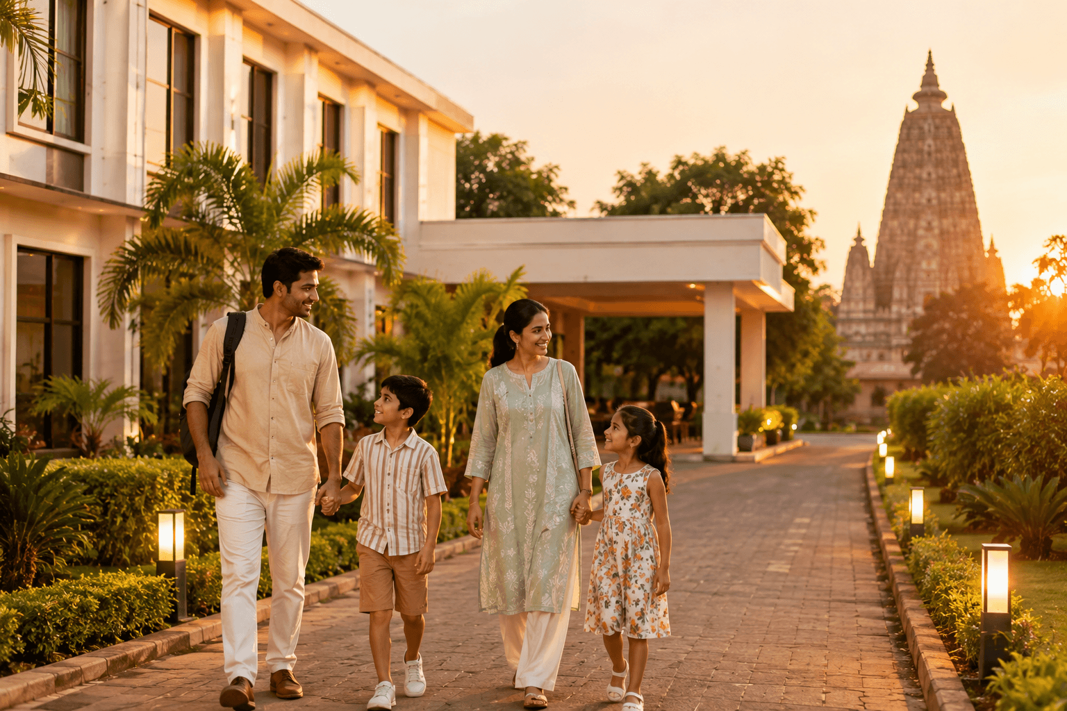 For Families Visiting Mahabodhi Temple