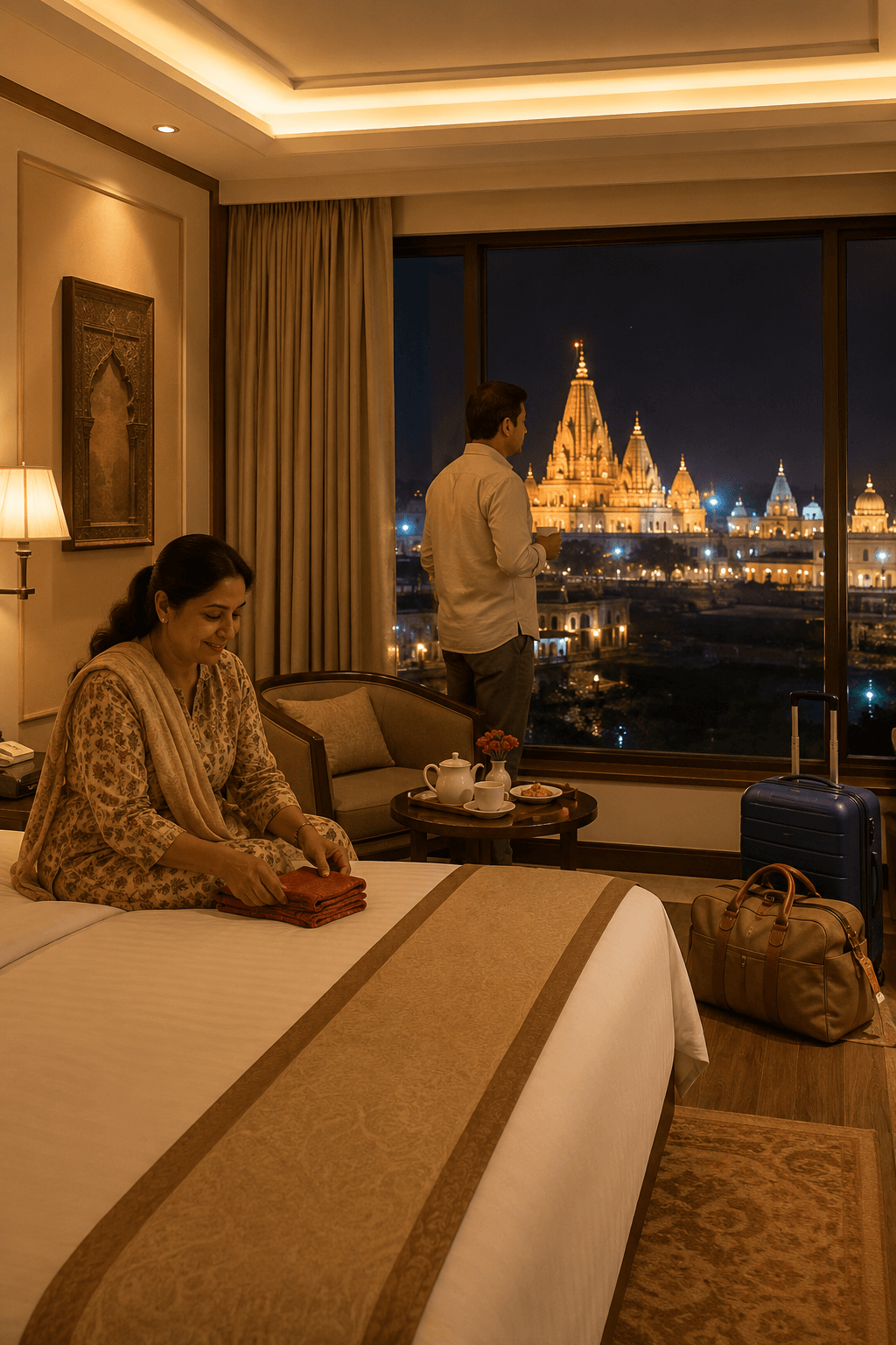 For Pre‑Darshan Night Halts