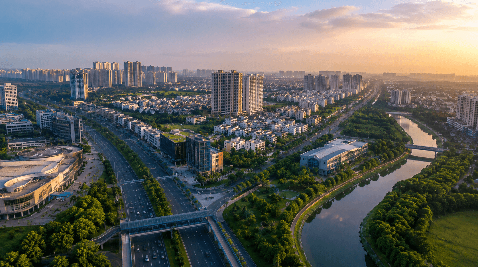 Noida Map & Key Areas