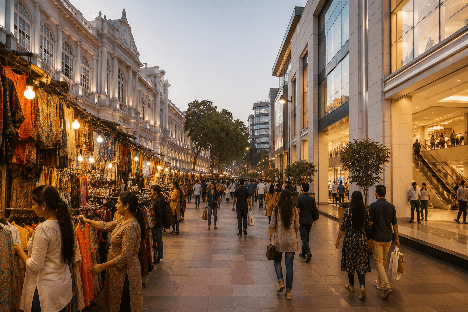 Shopping Across Delhi-NCR