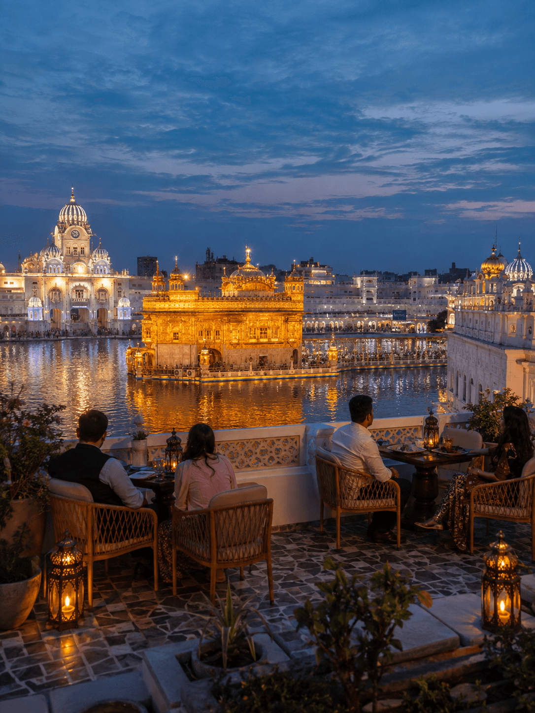 For Temple-Facing Evenings