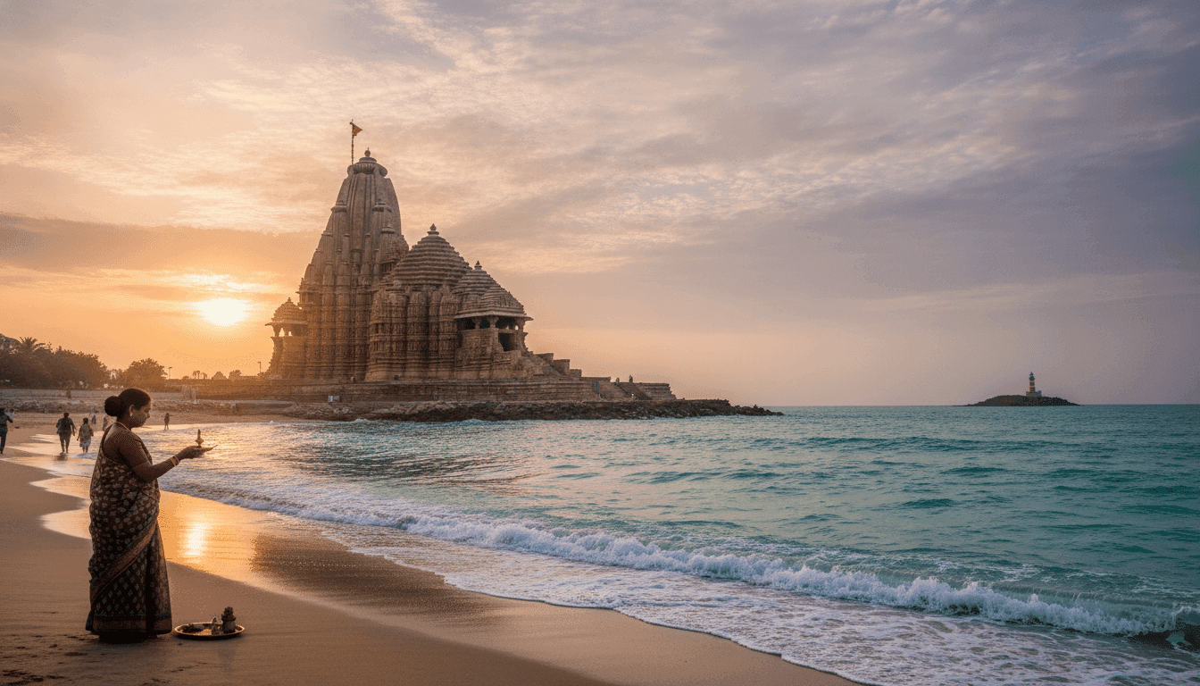 A Spiritual October Getaway to Somnath: Temples, Coastlines & Places Nearby