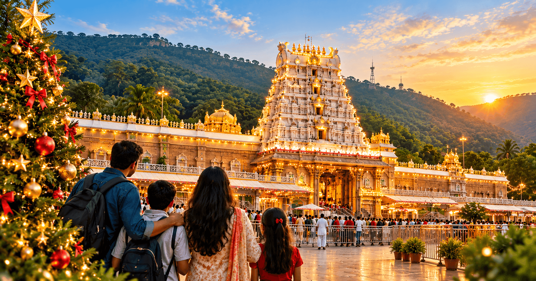 Christmas Plan for Tirupati 2026: Temple Visit, Waterfalls to Explore & Holiday Ideas