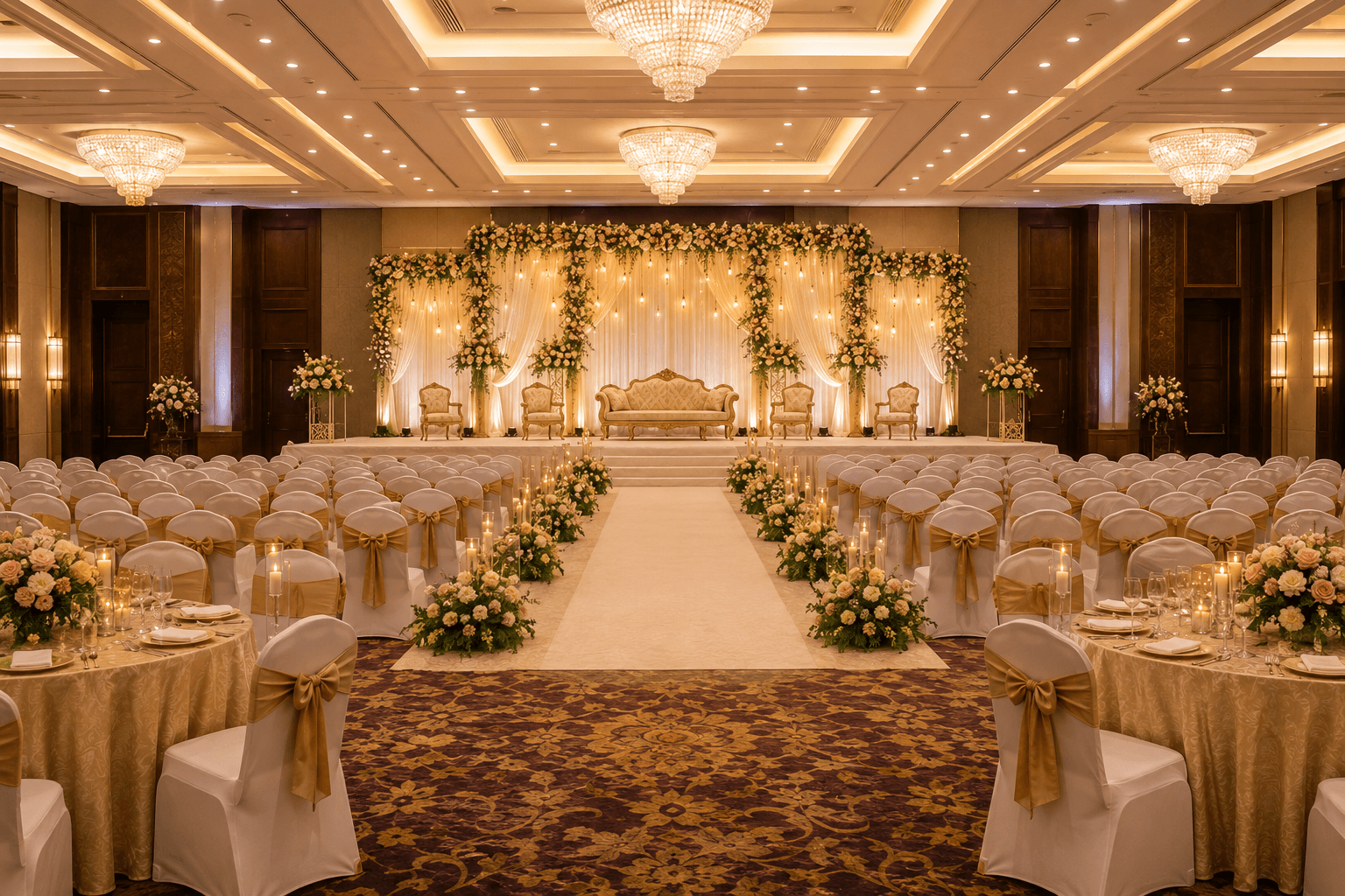 For Weddings and Large Receptions