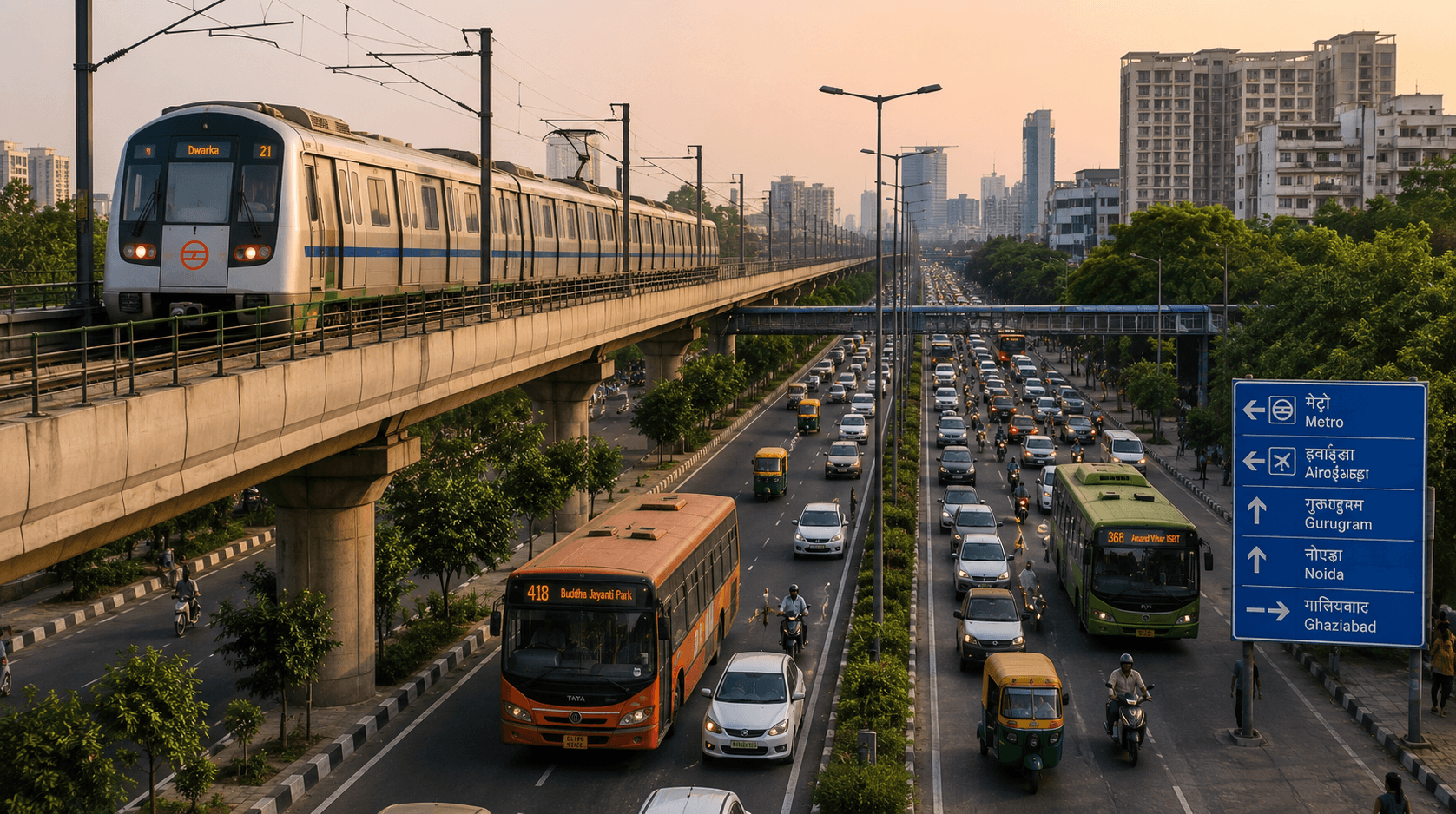 Getting Around Delhi-NCR