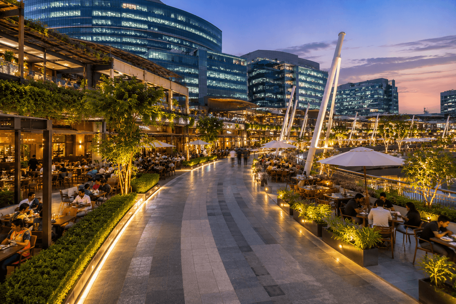 DLF Cyber Hub | Dining & City Life