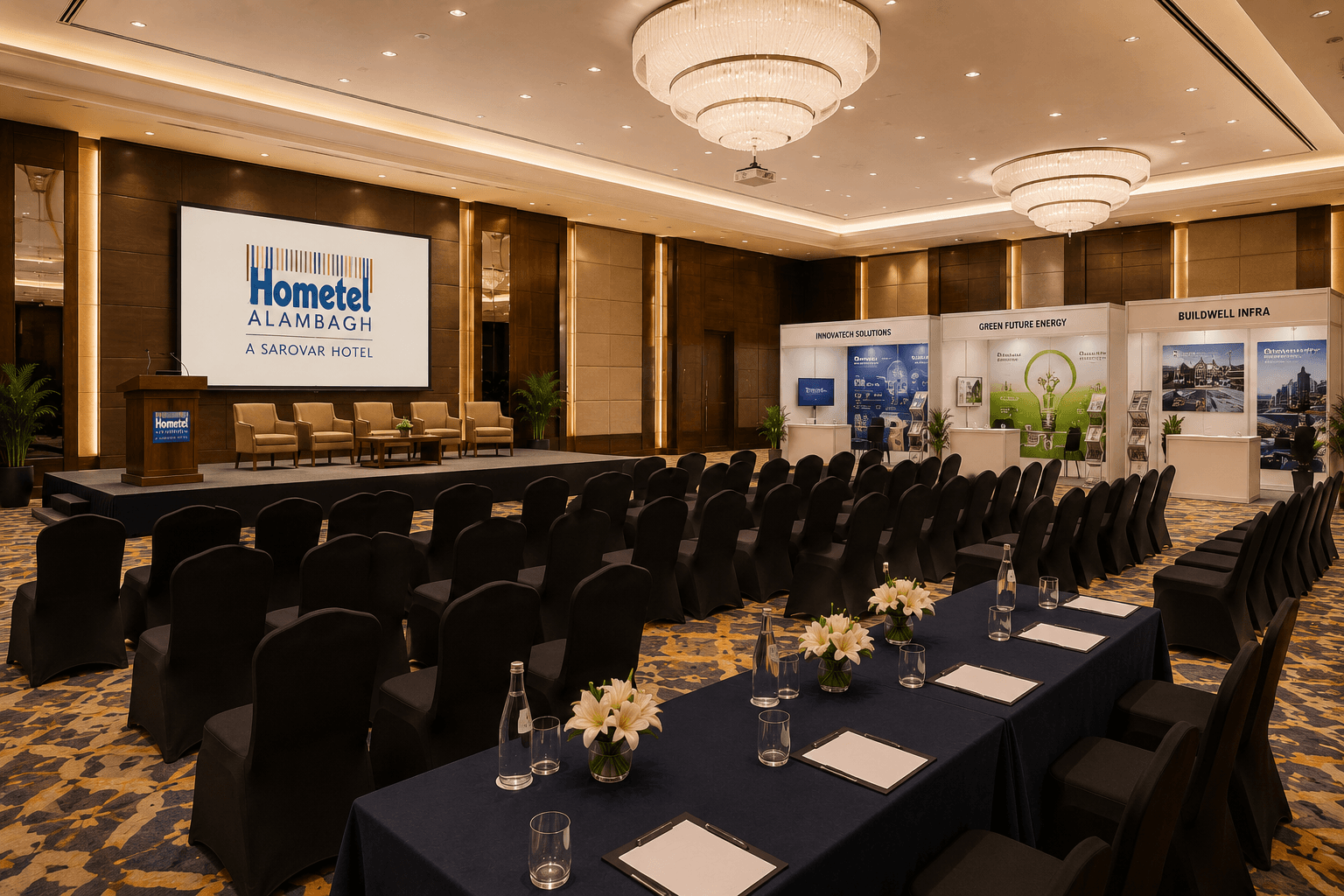 Hometel Alambagh | Conferences & Exhibitions