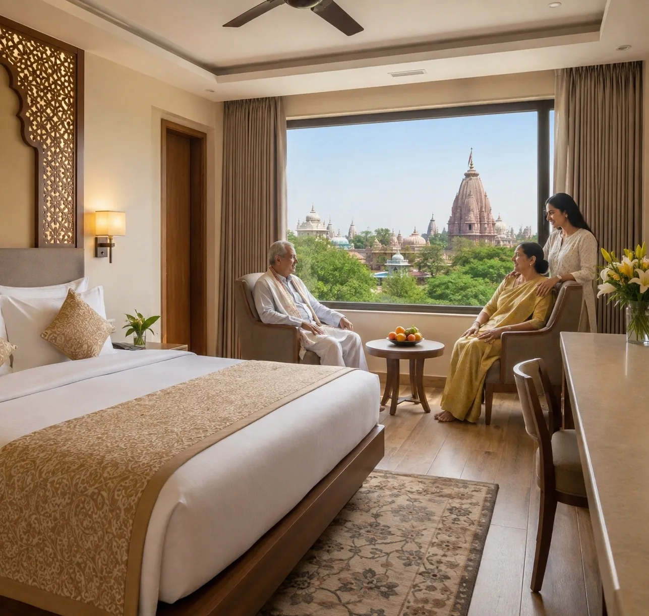 Nidhivan Sarovar Portico, Vrindavan